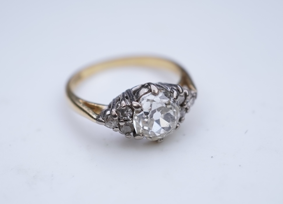 A diamond ring